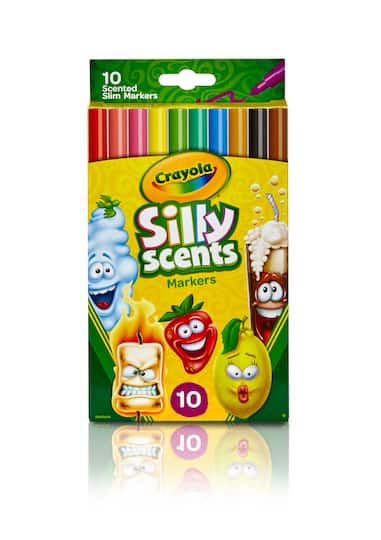 Crayola&#xAE; Silly Scents&#x2122; Slim Markers, 10ct.